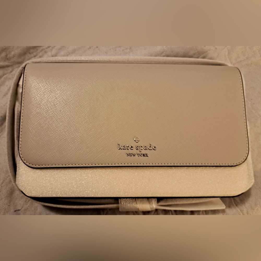 Kate Spade Grey Clutch